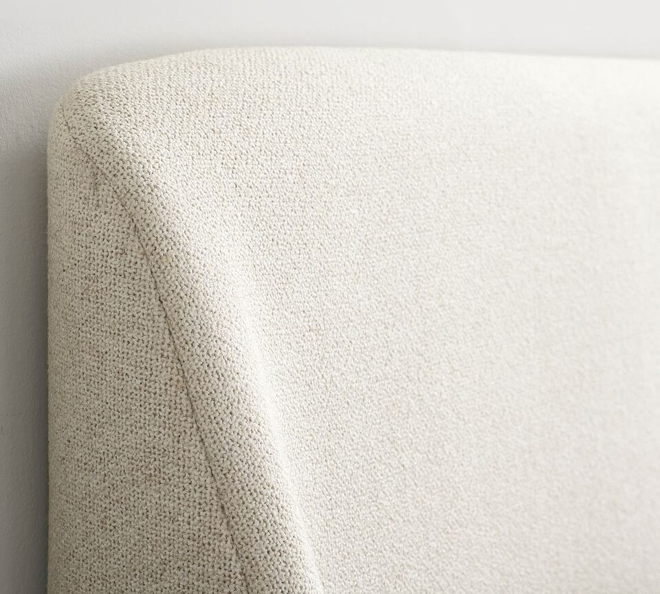 Layton Upholstered Platform Bed Pottery Barn Australia